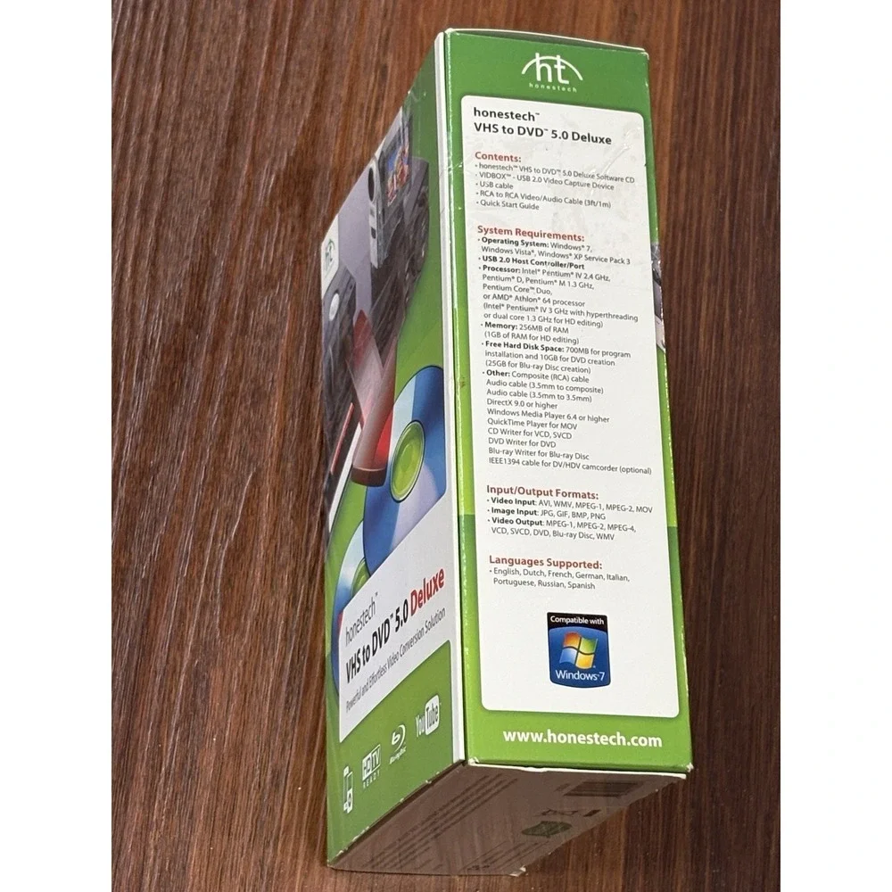 Honestech VHS to DVD 5.0 Deluxe Powerful & Effortless Video Conversion Solution